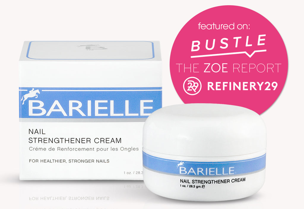 Barielle's Nail Strengthener Cream, featured in Refinery 29, Bustle, Zoe Report and Kloé Kardashian's official app, is the miracle product used to improve the health and vitality of women's and men's nails.