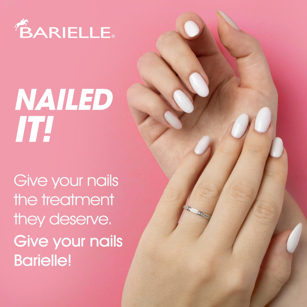 Barielle Top Coat - High Shine Top Coat infused with Vitamin E, Garlic and Horsetail Extracts .47 oz.