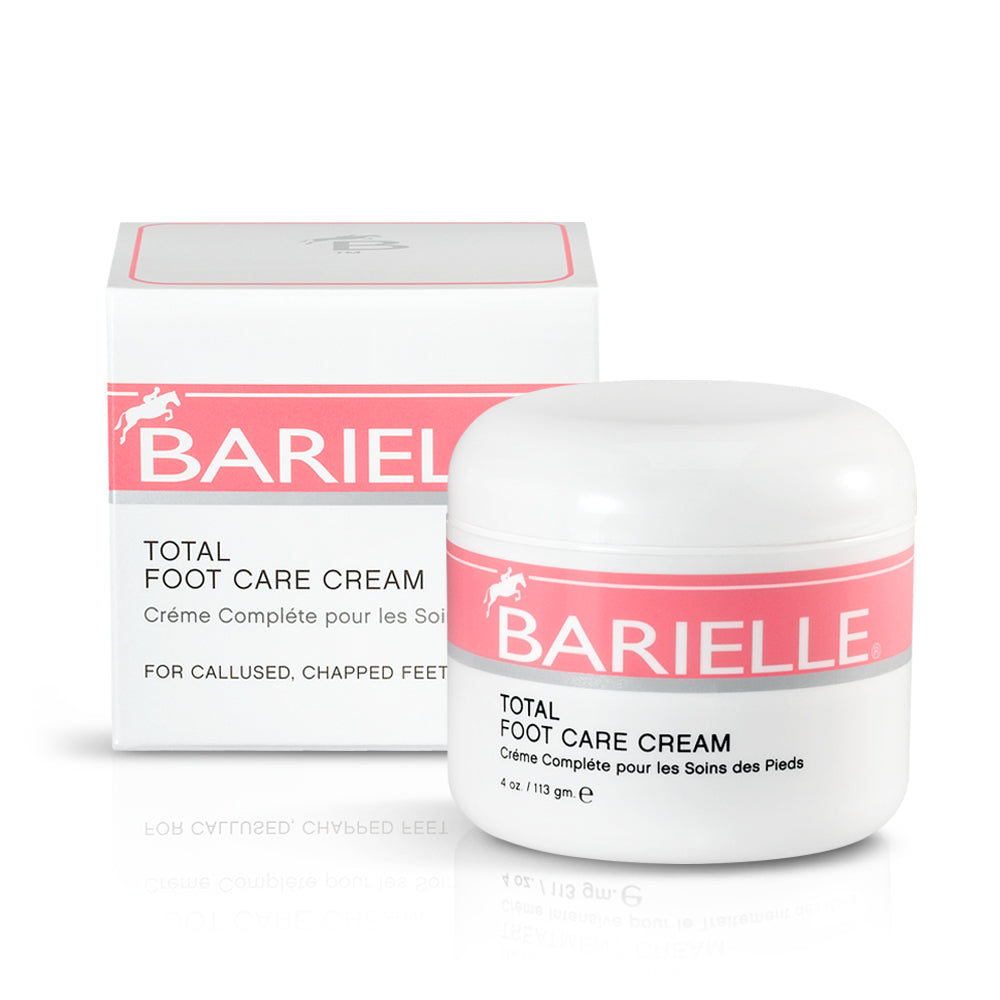 Barielle Total Foot Care Cream repairs dry, calloused feet for sandal-ready feet you'll love.