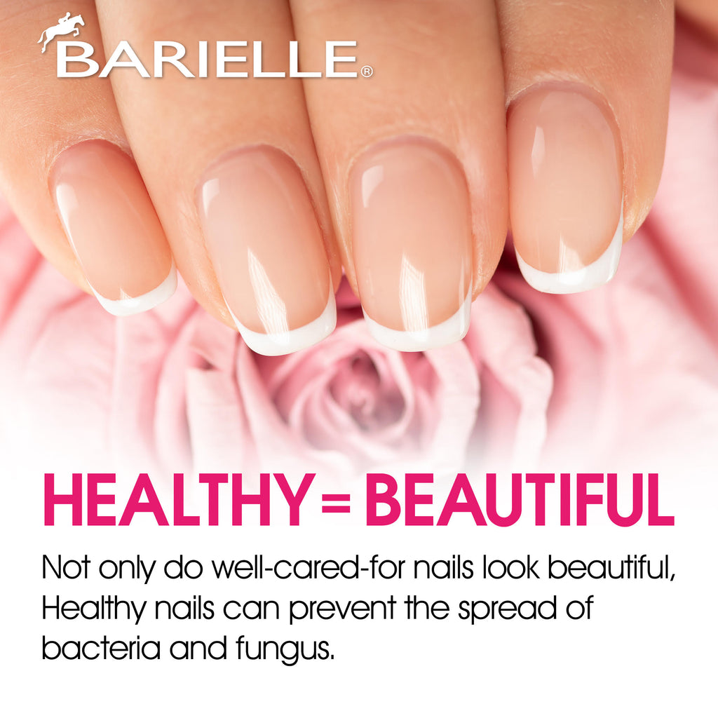 Barielle Nails of Steel Deluxe 4-PC Bundle with Glitter Nail File