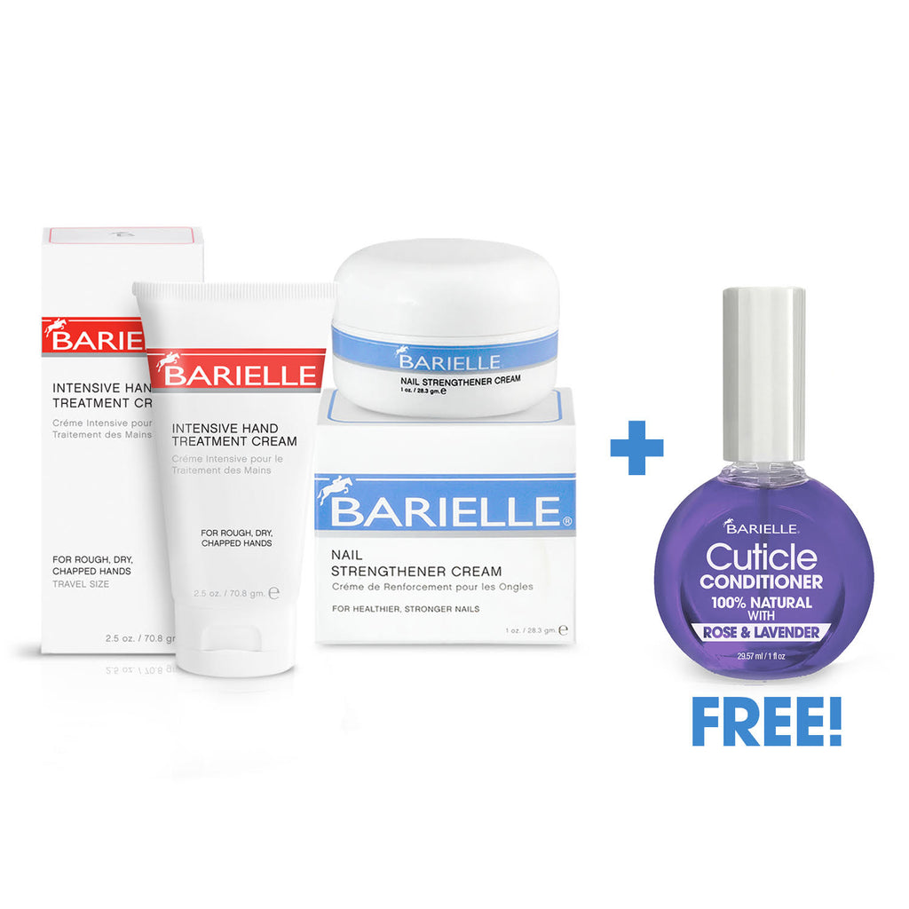 Barielle Intensive Hand Repair Bundle with Free Cuticle Conditioner!
