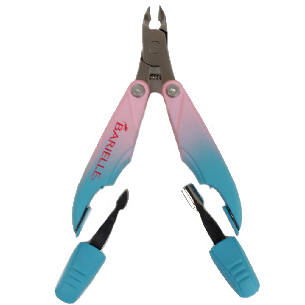 Barielle Clever Collapsing Cuticle Nipper/Cutter/Pusher Multi-Tool