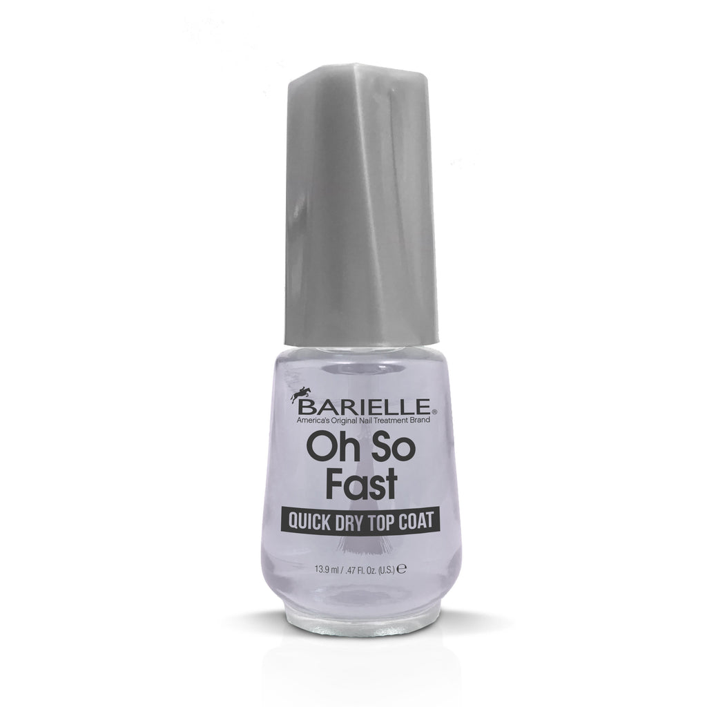 Barielle Oh So Fast Quick Dry Top Coat for Nails .47 Ounces - Barielle - America's Original Nail Treatment Brand