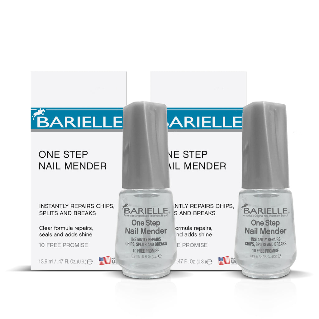 Barielle One Step Nail Mender .47 oz. (Pack of 2) with free Snowflake Bag