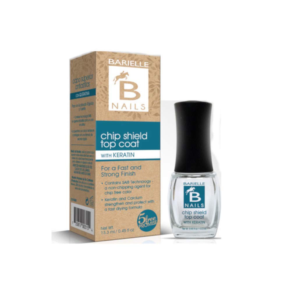 Barielle Nails Chip Shield Top Coat .5 oz. (PACK OF 2)