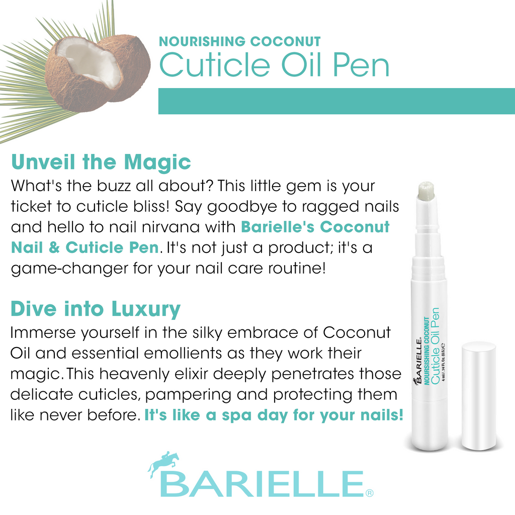 Barielle Nourishing Cuticle Oil Pen .14 oz - Barielle - America's Original Nail Treatment Brand