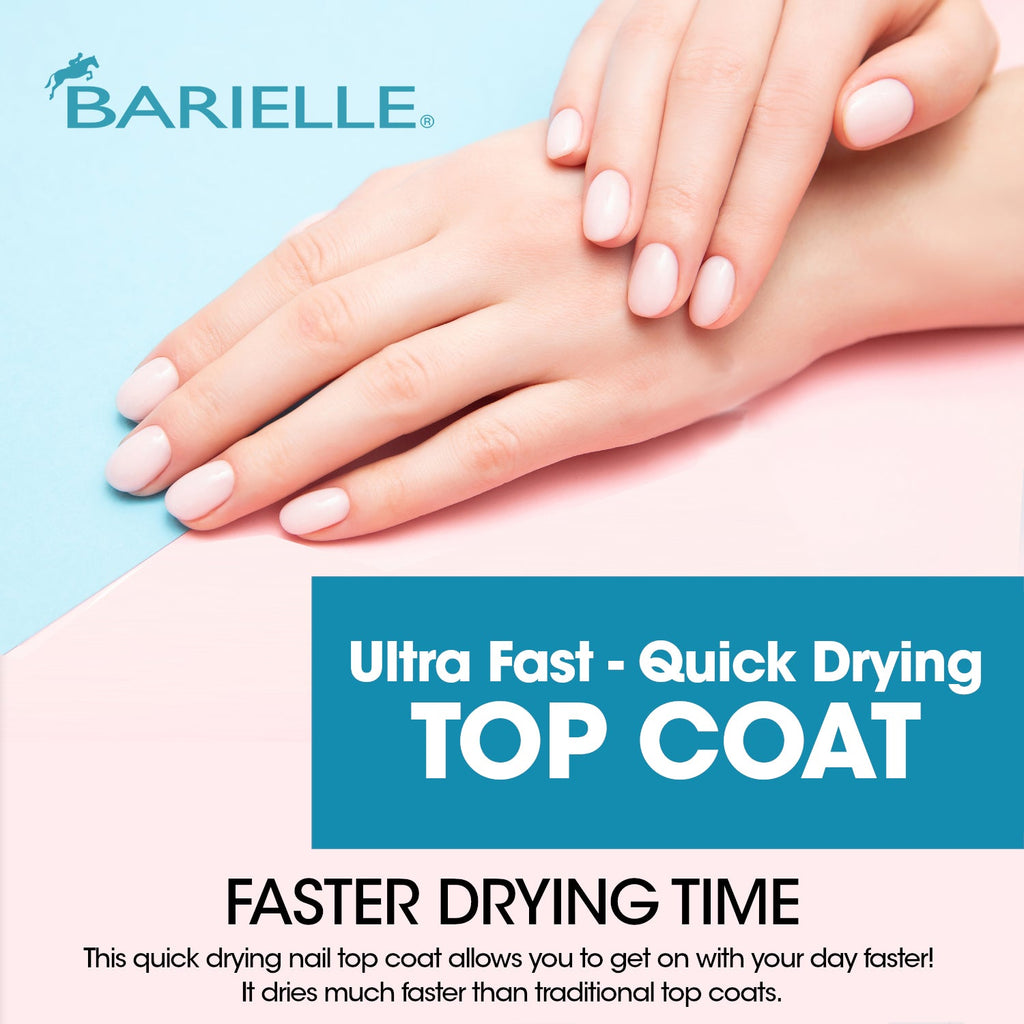 Barielle Mani Madness - Oh So Fast Top Coat with 2 Protect+ Polishes