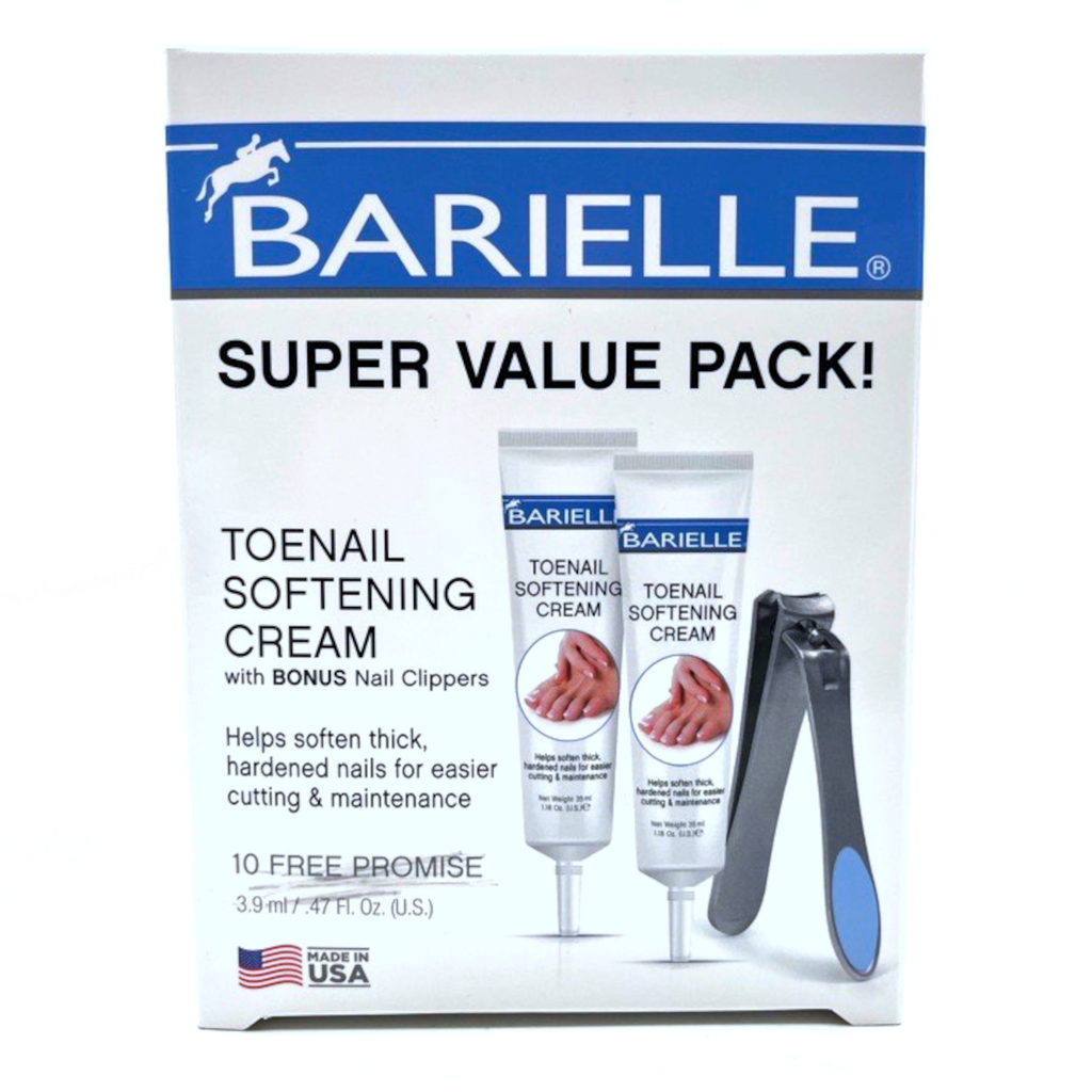 Barielle Toenail Softening Cream 1.18 oz 2-PC SET with Barielle Nail Clippers - Barielle - America's Original Nail Treatment Brand