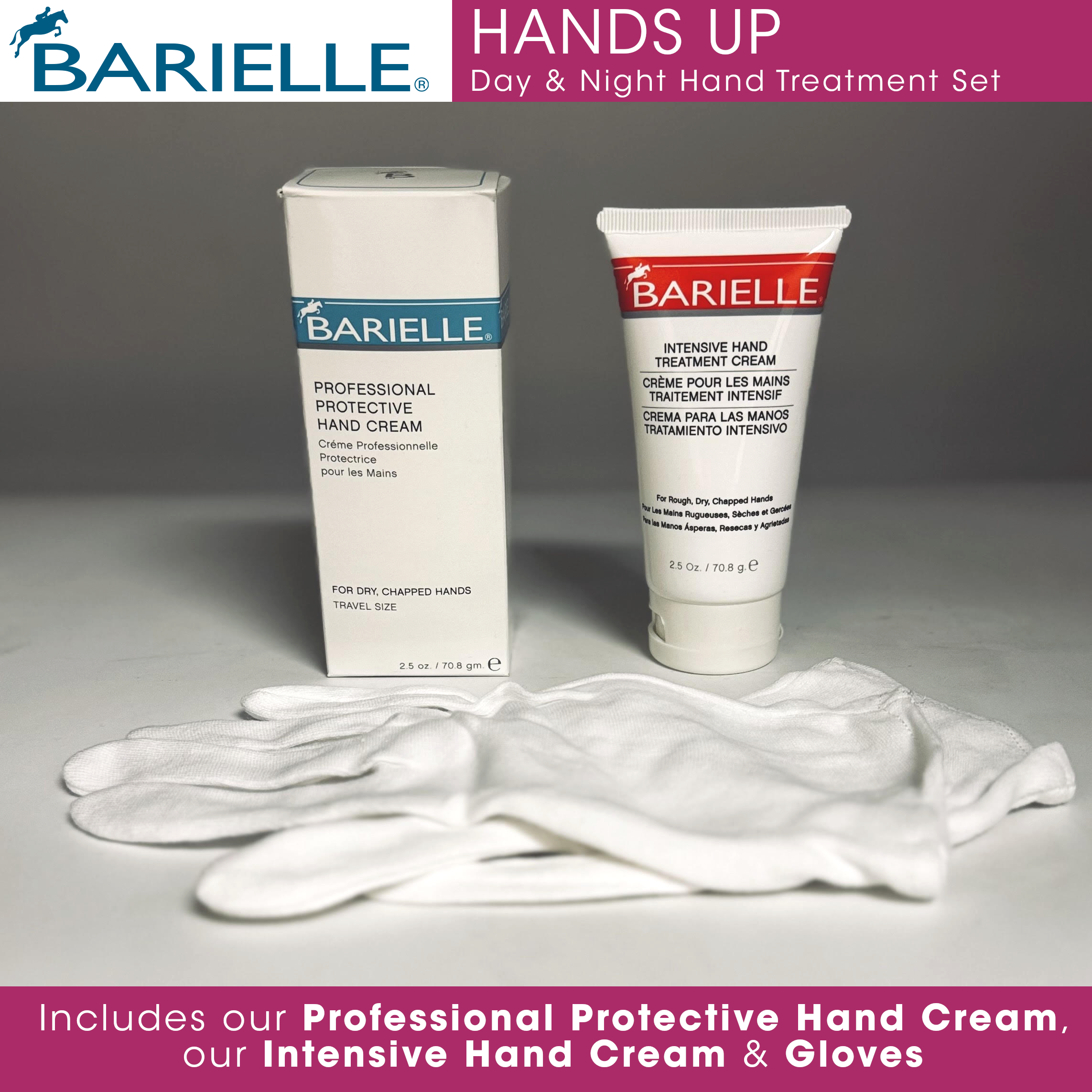 Barielle Hands Up Day and Night Hand Treatment Set