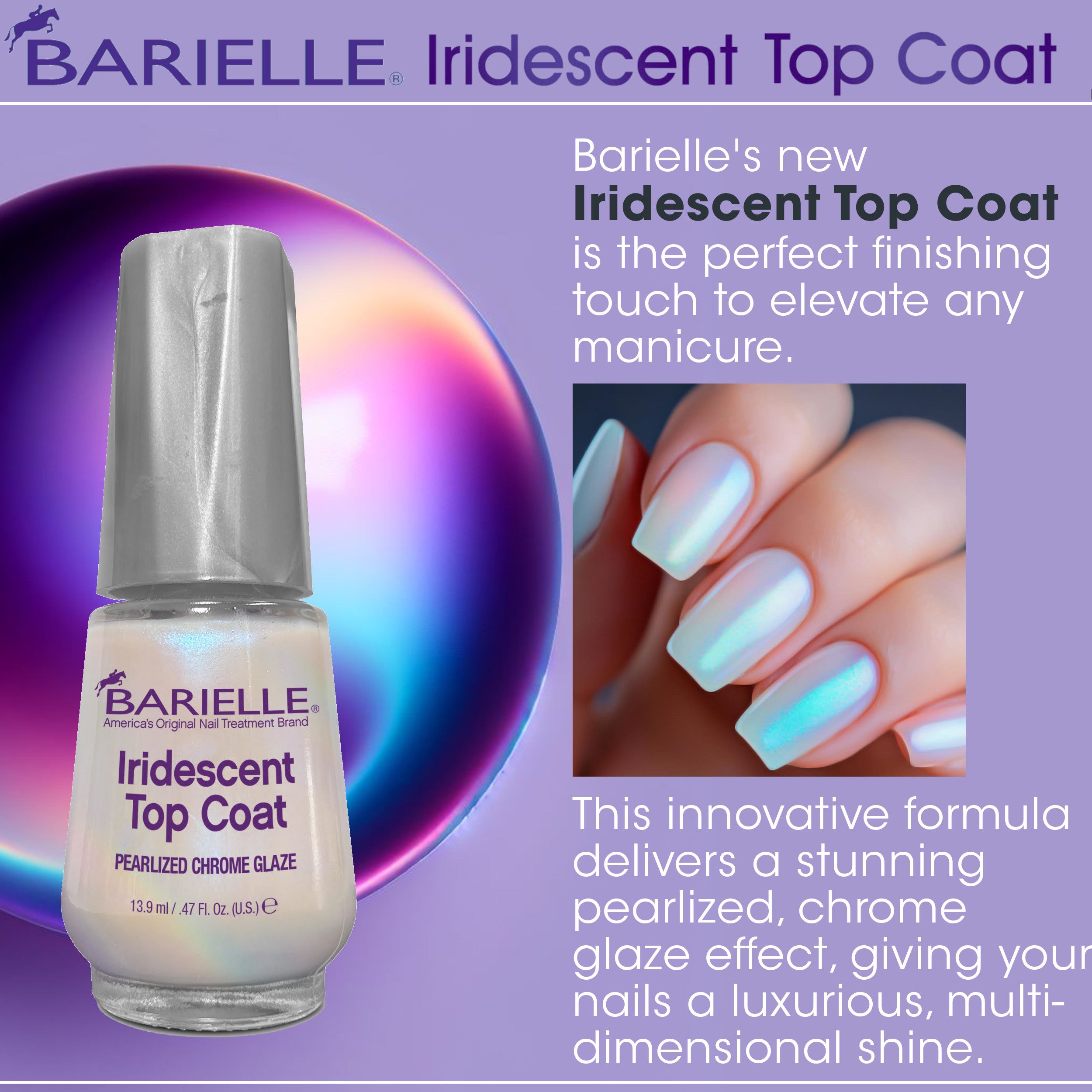 Barielle Shimmer & Glam Duo 2-PC Top Coat Set