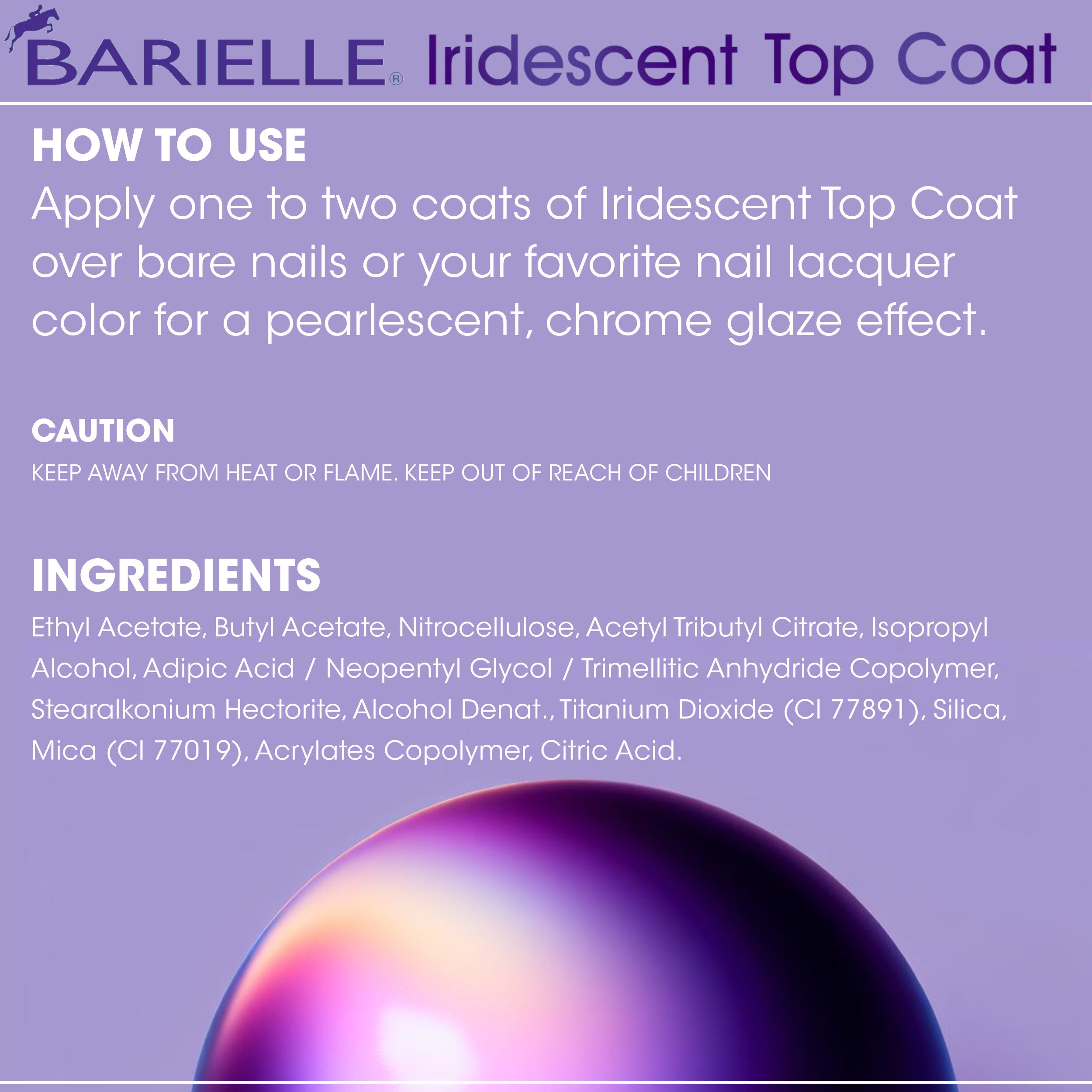 Barielle Shimmer & Glam Duo 2-PC Top Coat Set