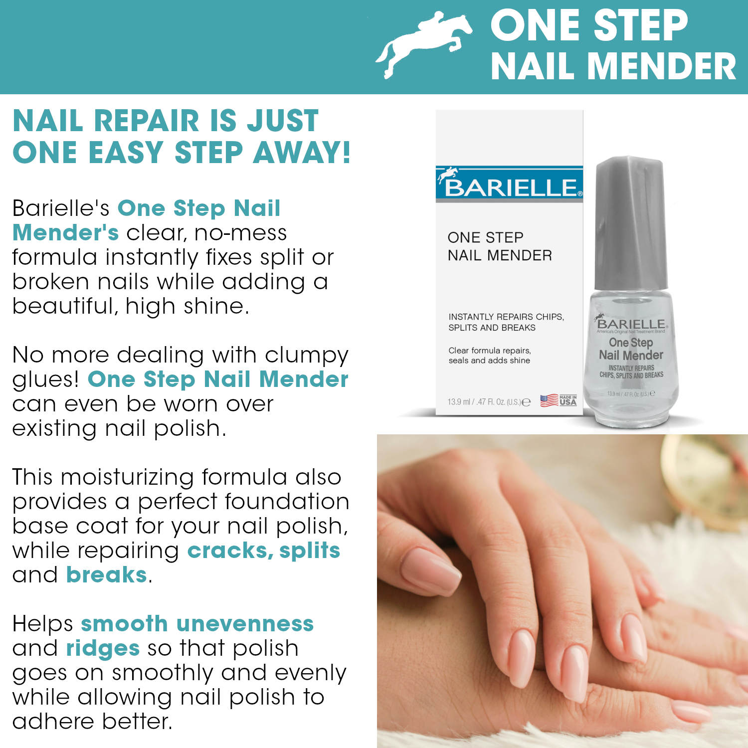 Barielle One Step Nail Mender .47 oz.