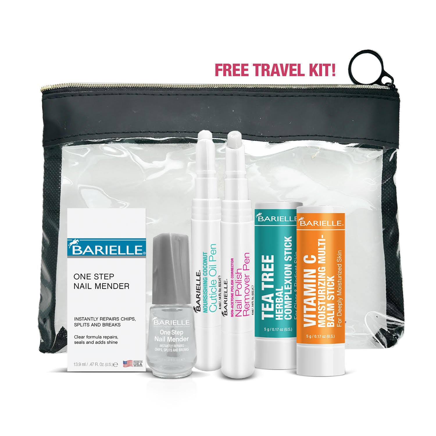 Beach Bag Essentials 5-PC Set with Free Travel Bag