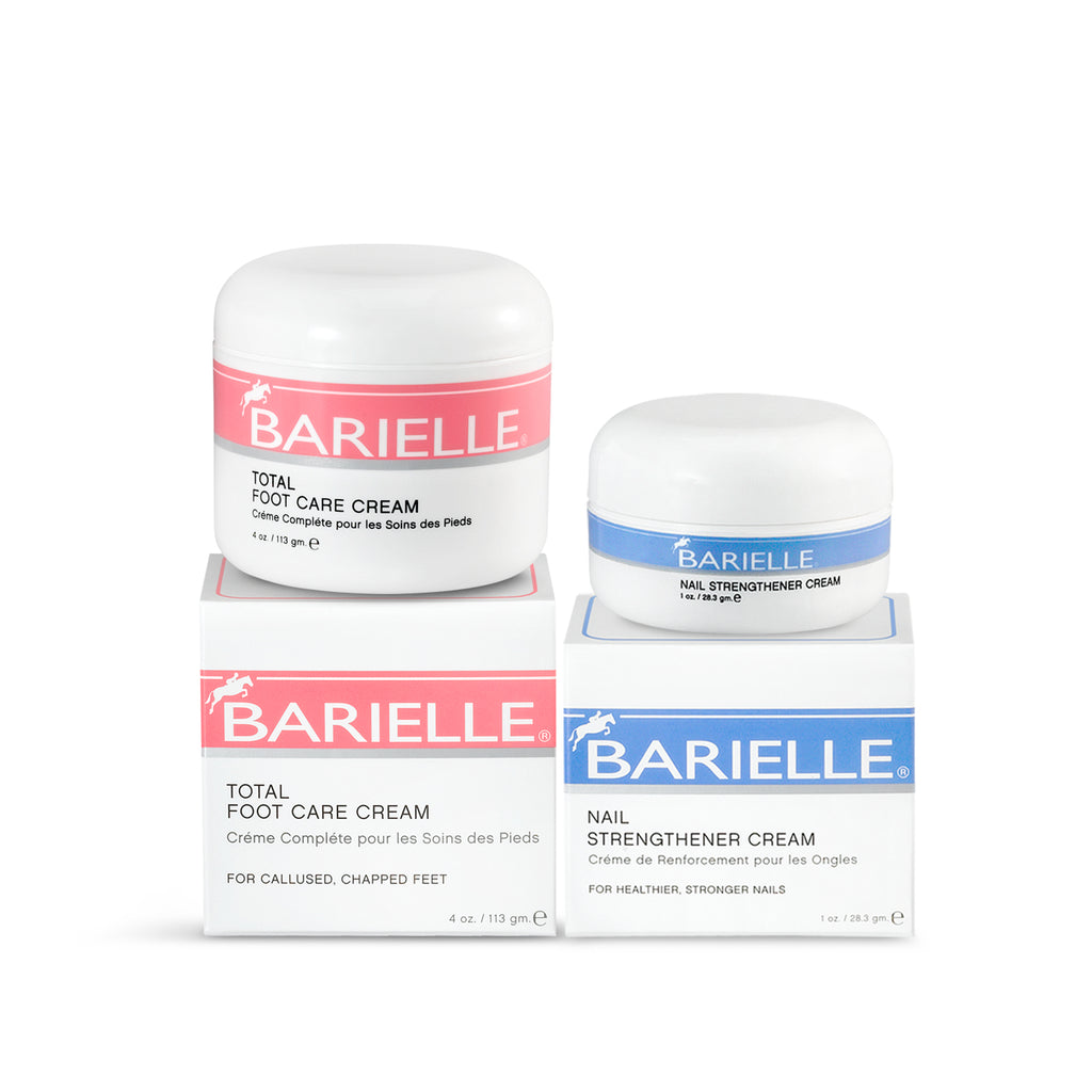 Barielle Fan Favorite Sweetheart 2-PC Set - Includes 1oz Nail Strengthener & 4oz Total Foot Care Cream - Barielle - America's Original Nail Treatment Brand