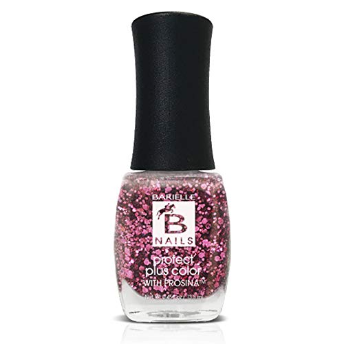 Princess Pink (A Sparkly Pink Glitter) - Protect+ Nail Color w/ Prosina