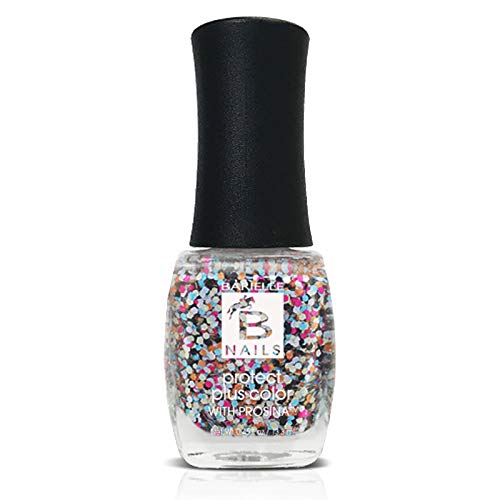 Confetti (A Multi-Color Glitter) - Protect+ Nail Color w/ Prosina - Barielle - America's Original Nail Treatment Brand
