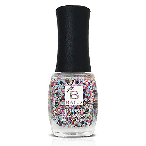 Confetti (A Multi-Color Glitter) - Protect+ Nail Color w/ Prosina