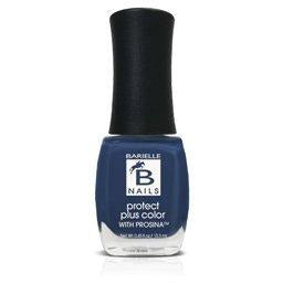 Tres Chic (A Creamy Black Blue) - Protect+ Nail Color w/ Prosina - Barielle - America's Original Nail Treatment Brand