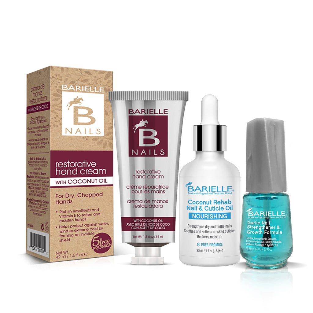 Barielle Summer Ready Nails & Cuticles Collection 3-PC Set - Barielle - America's Original Nail Treatment Brand