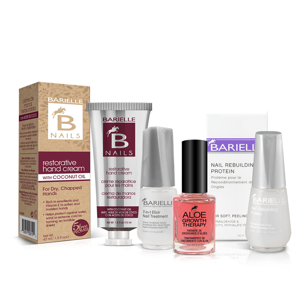 Barielle Fall into Nail Care Collection- 4PC Nail Treatment Set