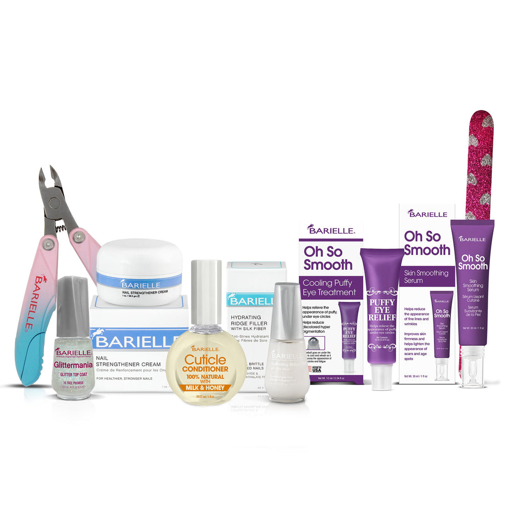 Barielle Beauty Bomb 8-PC Nail & Facial Treatment Collection - Barielle - America's Original Nail Treatment Brand