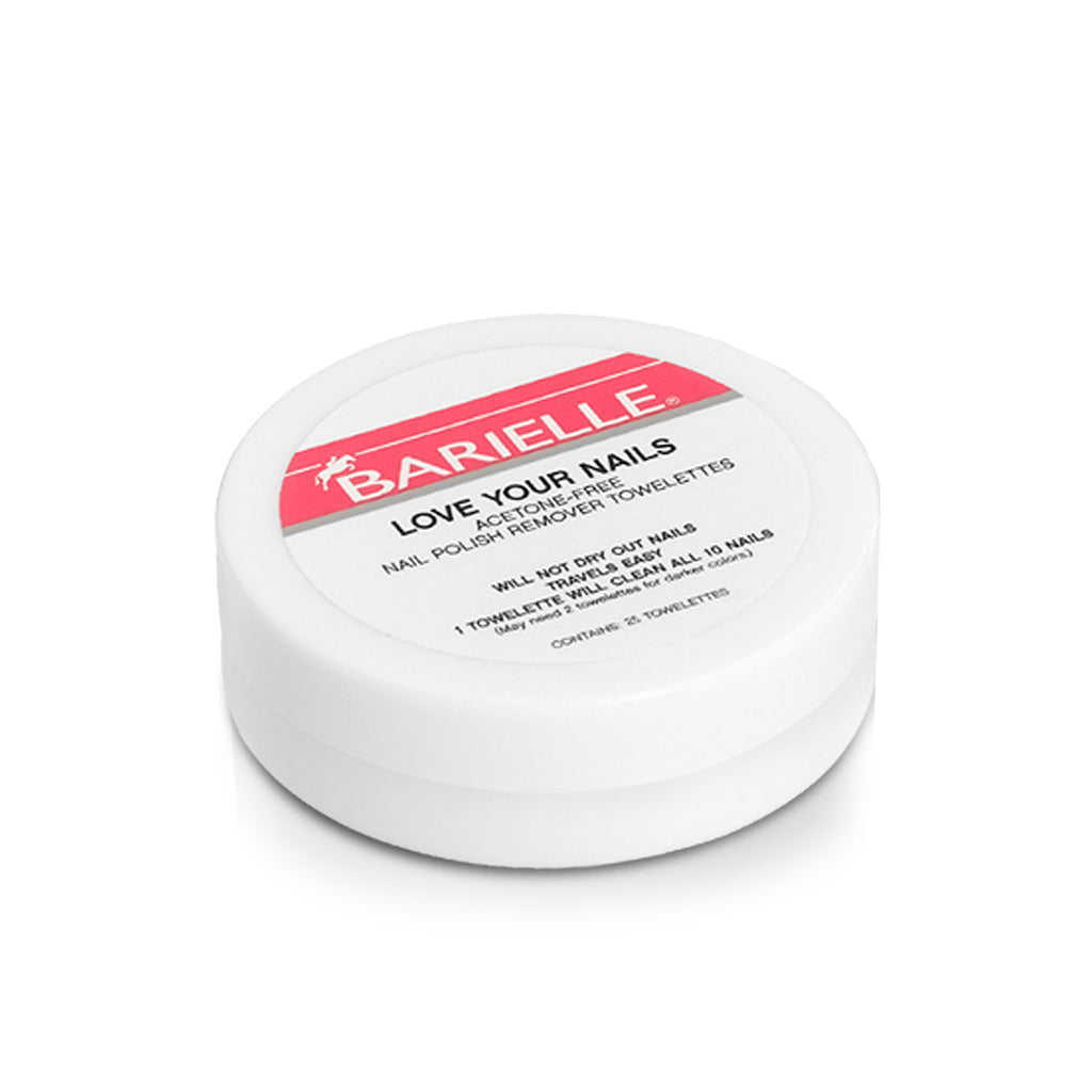 Barielle Love Your Nails - Acetone Free Nail Polish Remover Towelettes 25-Count - Barielle - America's Original Nail Treatment Brand