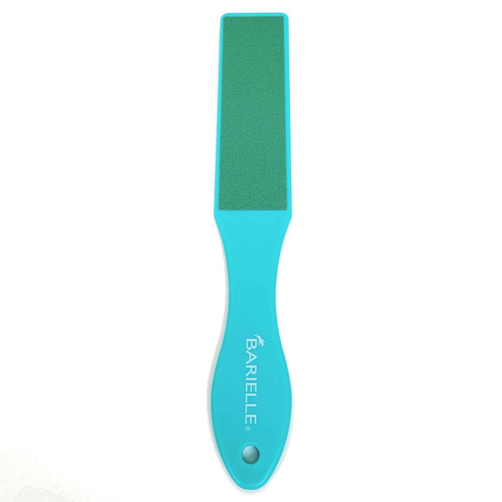 Barielle Pedicure Foot Rasp File Callus Remover, Double Sided 10.7" X 1.7" with 10 Refill Grits - Barielle - America's Original Nail Treatment Brand