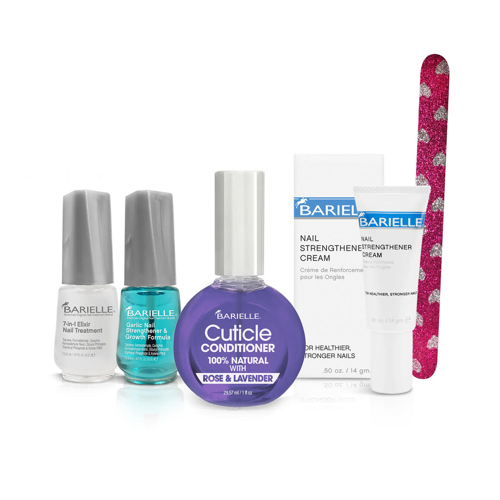 Barielle Nurture Your Nails like a Garden 5-PC Bundle - Barielle - America's Original Nail Treatment Brand