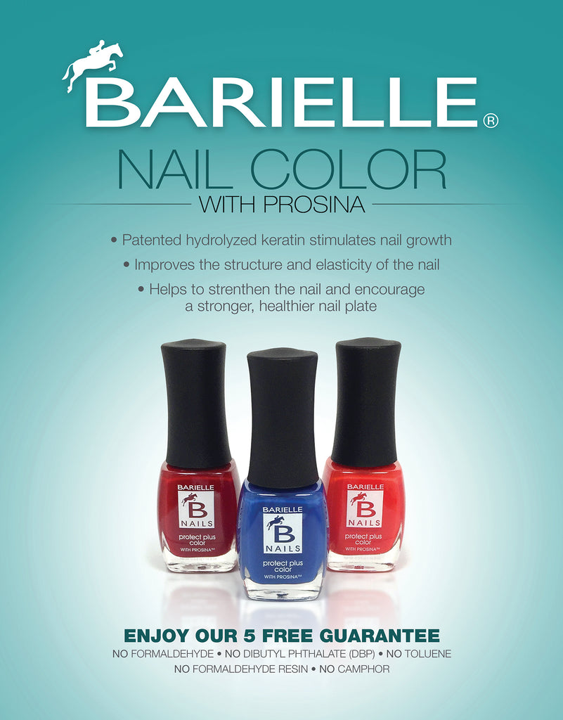 Protect+ Nail Color - Vivid (A Real Red) - Barielle - America's Original Nail Treatment Brand