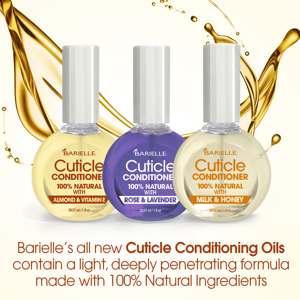 Barielle 100% Natural Cuticle Conditioner with Rose & Lavender 1 oz.