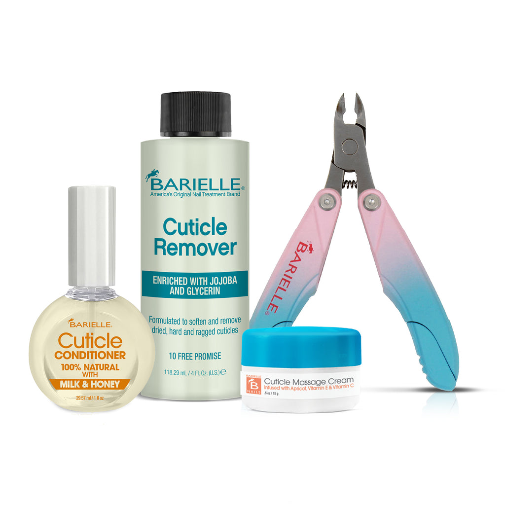 Barielle Goodbye Ragged Cuticles Collection 4-PC Set - Barielle - America's Original Nail Treatment Brand