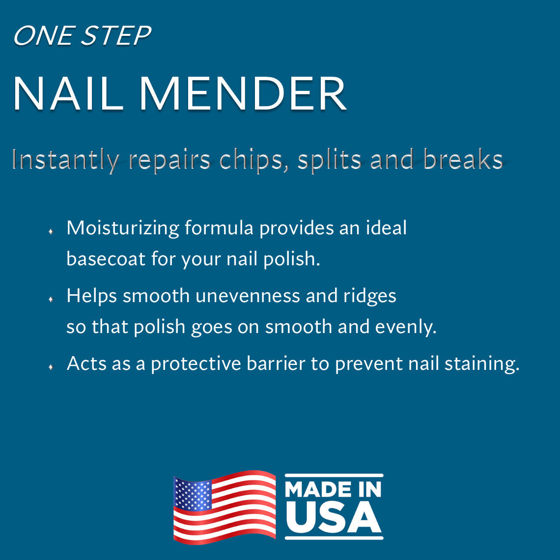 Barielle One Step Nail Mender with Barielle Nail Strengthener 1oz - 2-PC Nail Repair & Treatment Set