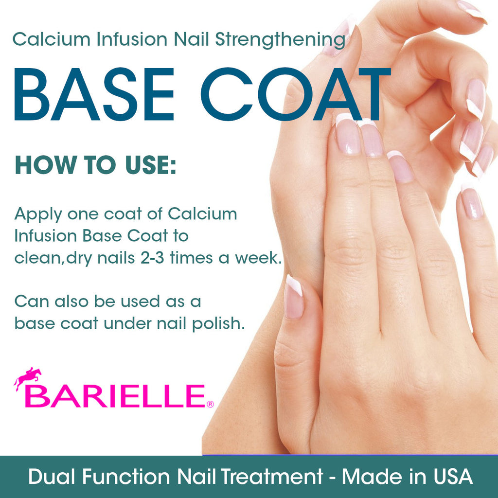 Barielle Calcium Infusion Nail Strengthening Base Coat .47 oz. - Barielle - America's Original Nail Treatment Brand