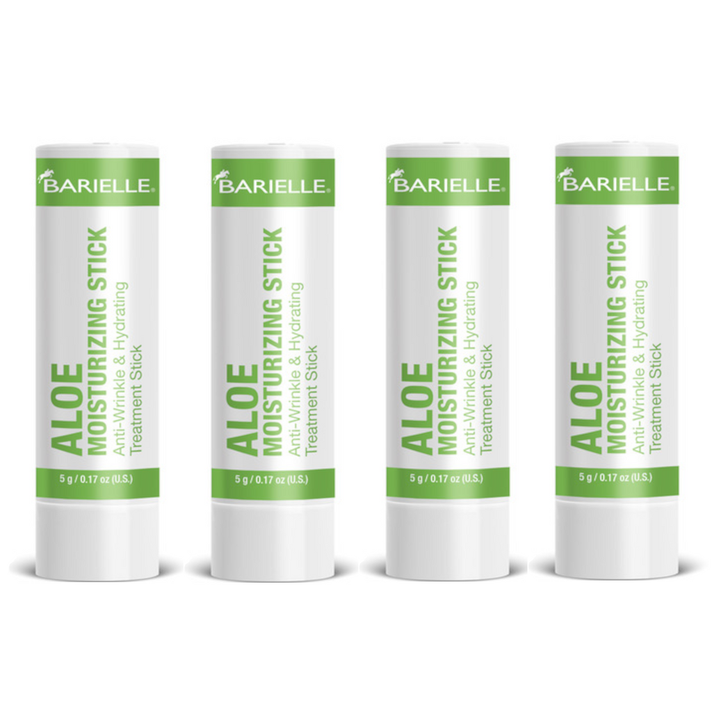 Barielle Aloe Moisturizing Stick - Anti-Wrinkle & Hydrating Facial Treatment Stick (4-PACK) - Barielle - America's Original Nail Treatment Brand