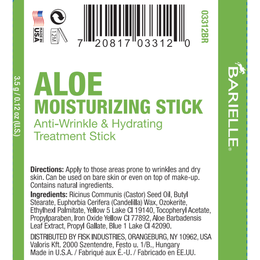 Barielle Aloe Moisturizing Stick - Anti-Wrinkle & Hydrating Facial Treatment Stick