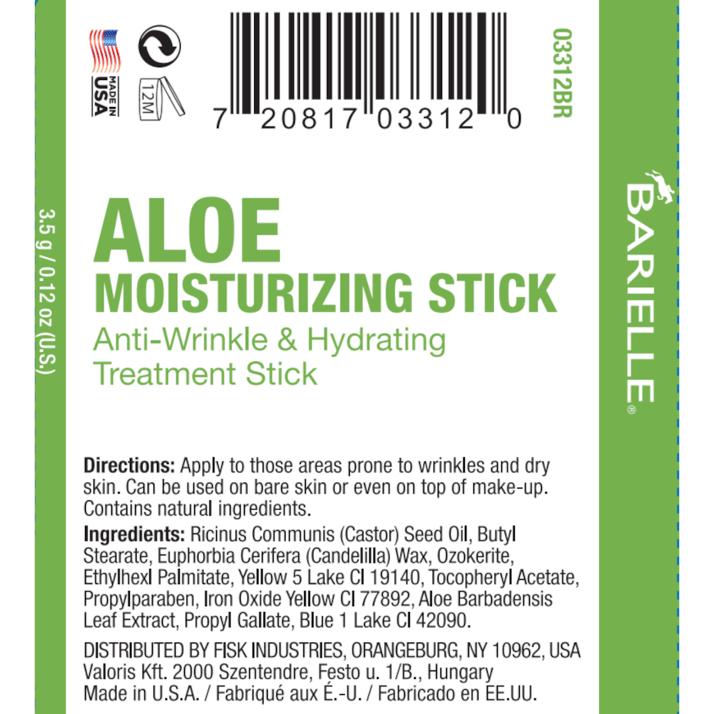 Barielle Aloe Moisturizing Stick - Anti-Wrinkle & Hydrating Facial Treatment Stick (4-PACK)