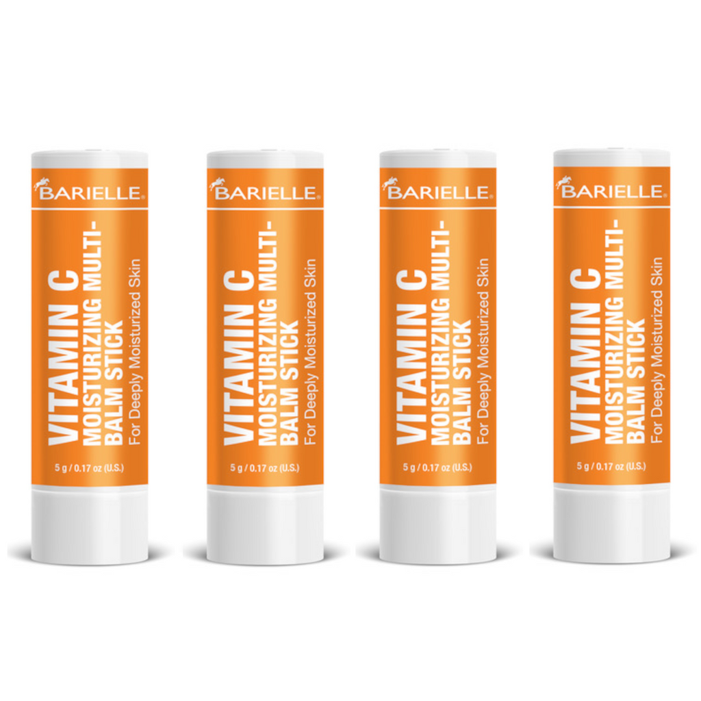 Barielle Vitamin C Moisturizing Balm Stick for Deeply Moisturized Skin (4-PACK) - Barielle - America's Original Nail Treatment Brand