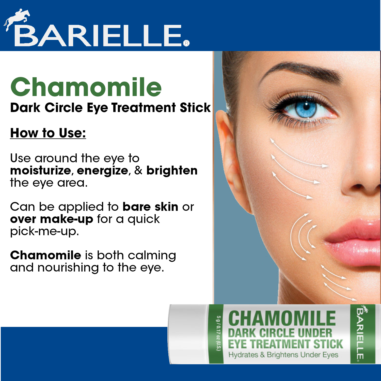 Barielle Chamomile Dark Circle Under Eye Treatment Stick (4-PACK)