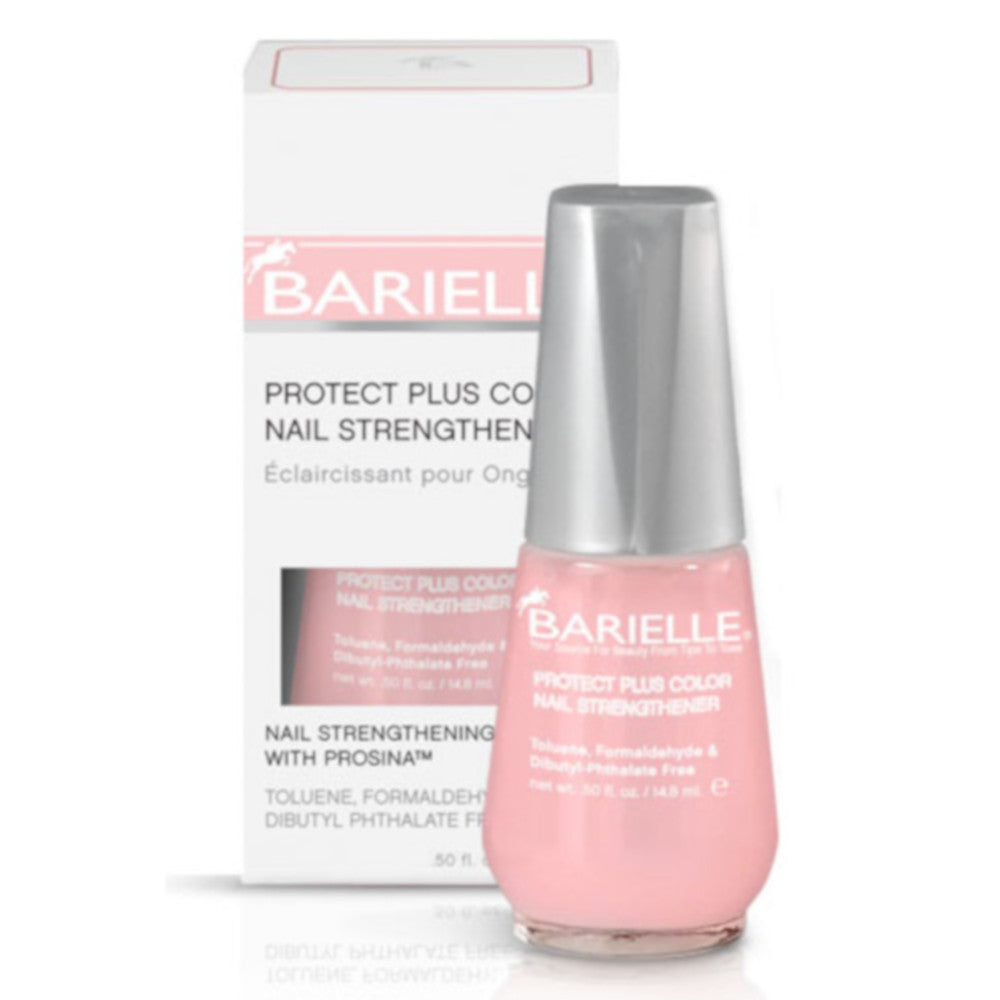 Barielle Protect Plus Color Nail Strengthener - Pink .5 oz.