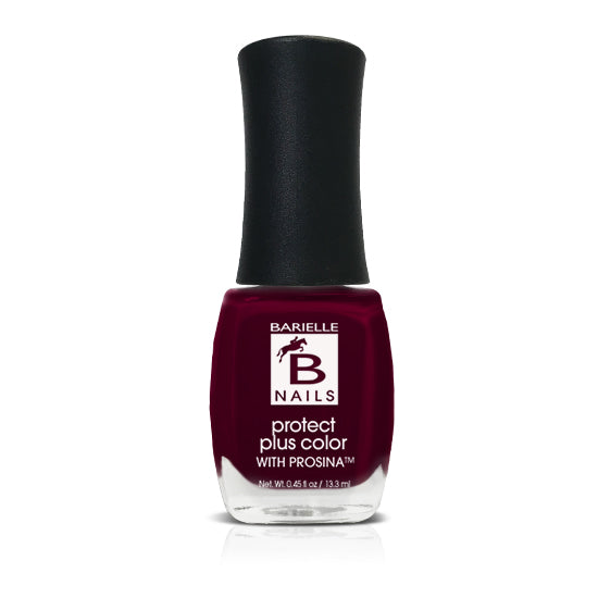 Erica's Pencil Skirt (A Creamy Deep Wine) - Protect+ Nail Color w/ Prosina - Barielle - America's Original Nail Treatment Brand
