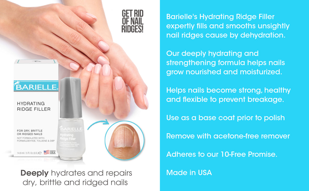 Barielle Hydrating Ridge Filler Base Coat .5 oz. - Barielle - America's Original Nail Treatment Brand
