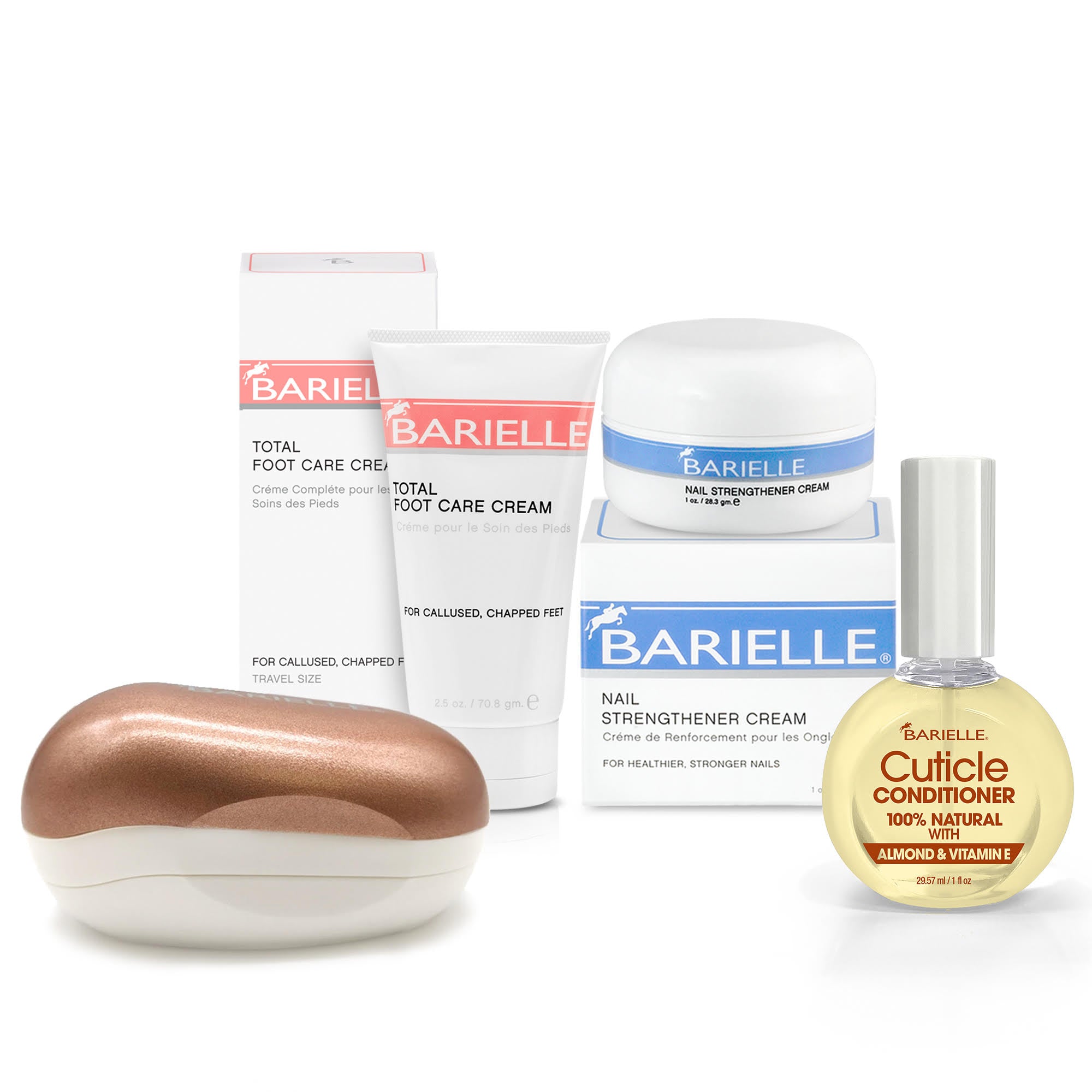 Barielle Tips to Toes Collection: 4-PC Foot Care & Nail Care Collection