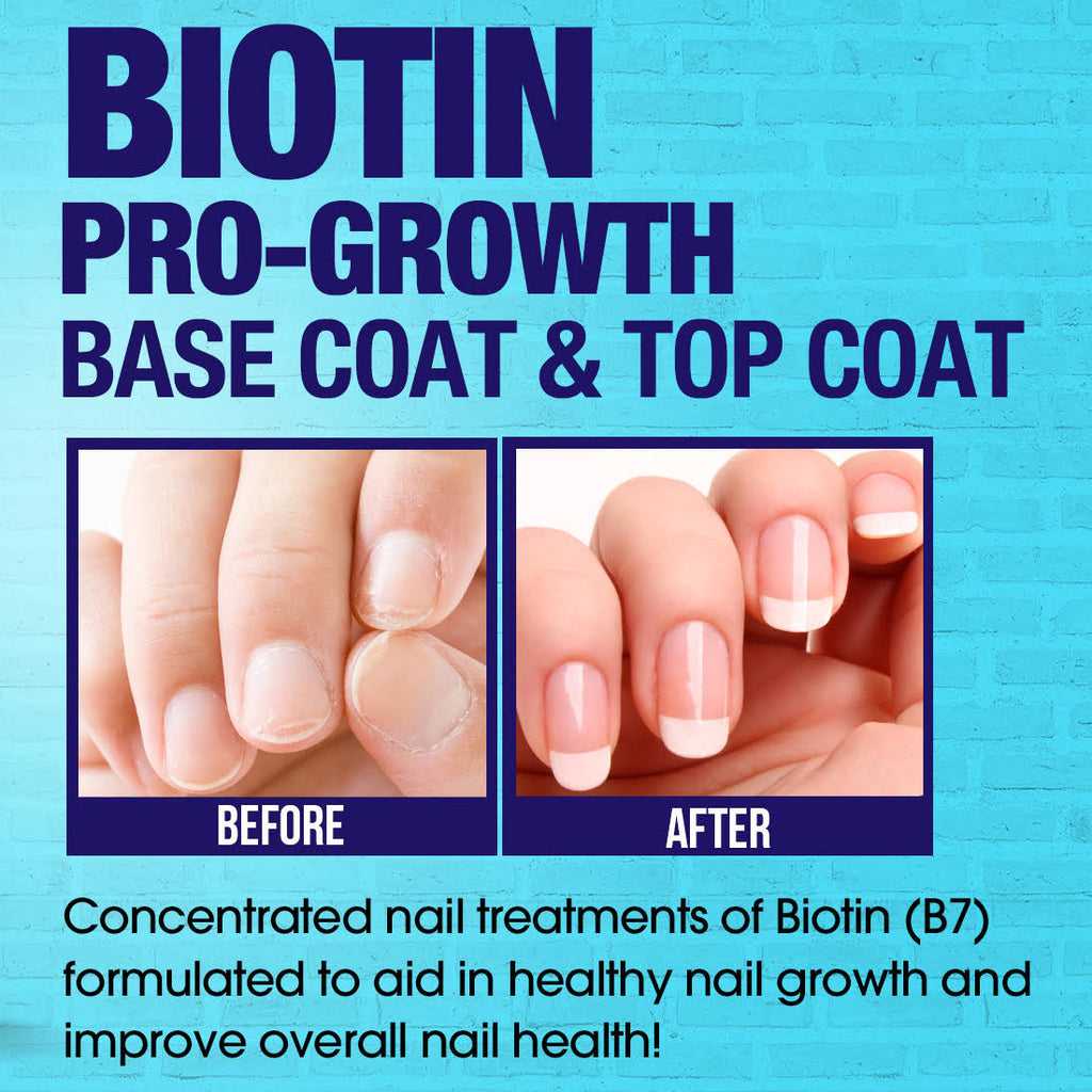 Barielle Biotin Pro-Growth Base Coat & Top Coat 2-PC Set